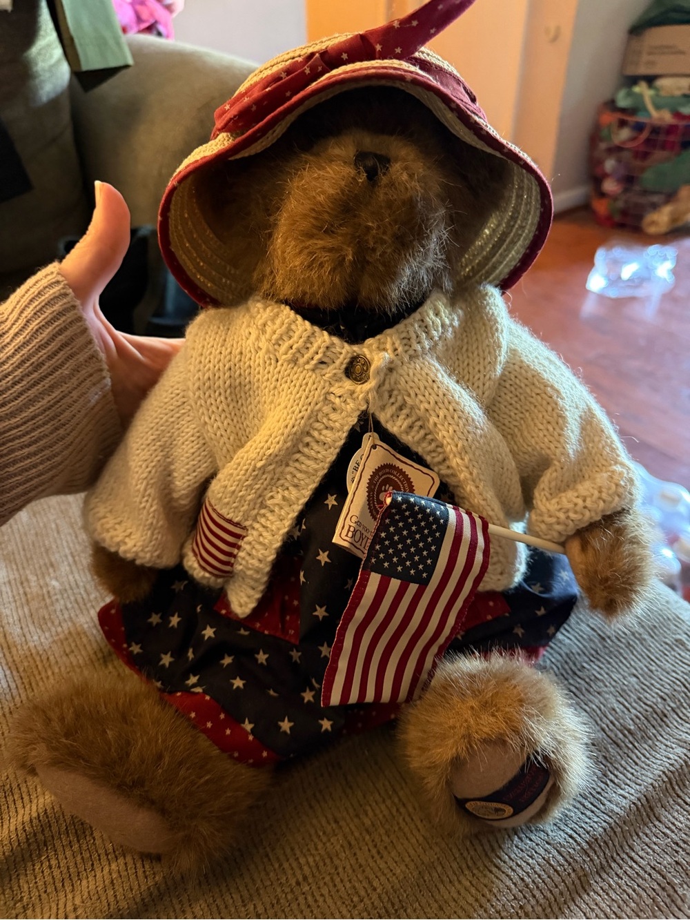 Vintage Boyds Bear Dolly M Bearsevelt